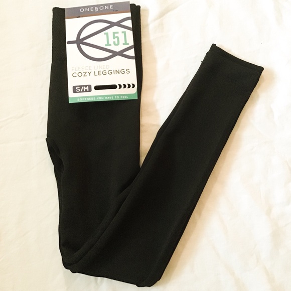 one 5 one Pants - New Fleece Legging / Black / Never Worn